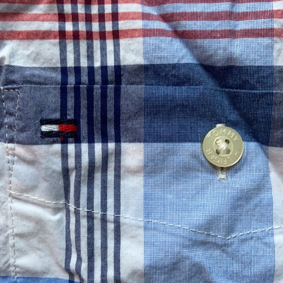Tommy hilfigure classic fit XXL short sleeve button up - Picture 2 of 3